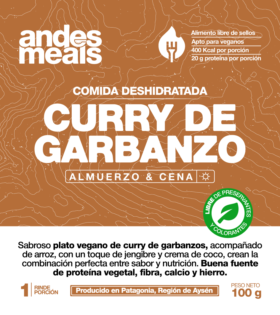 Curry de garbanzos- 1p