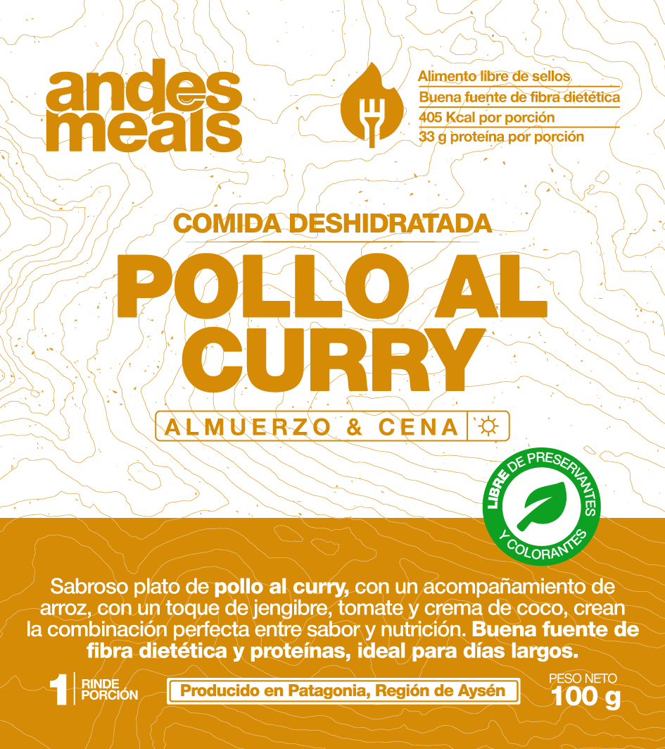 Pollo al curry- 1p