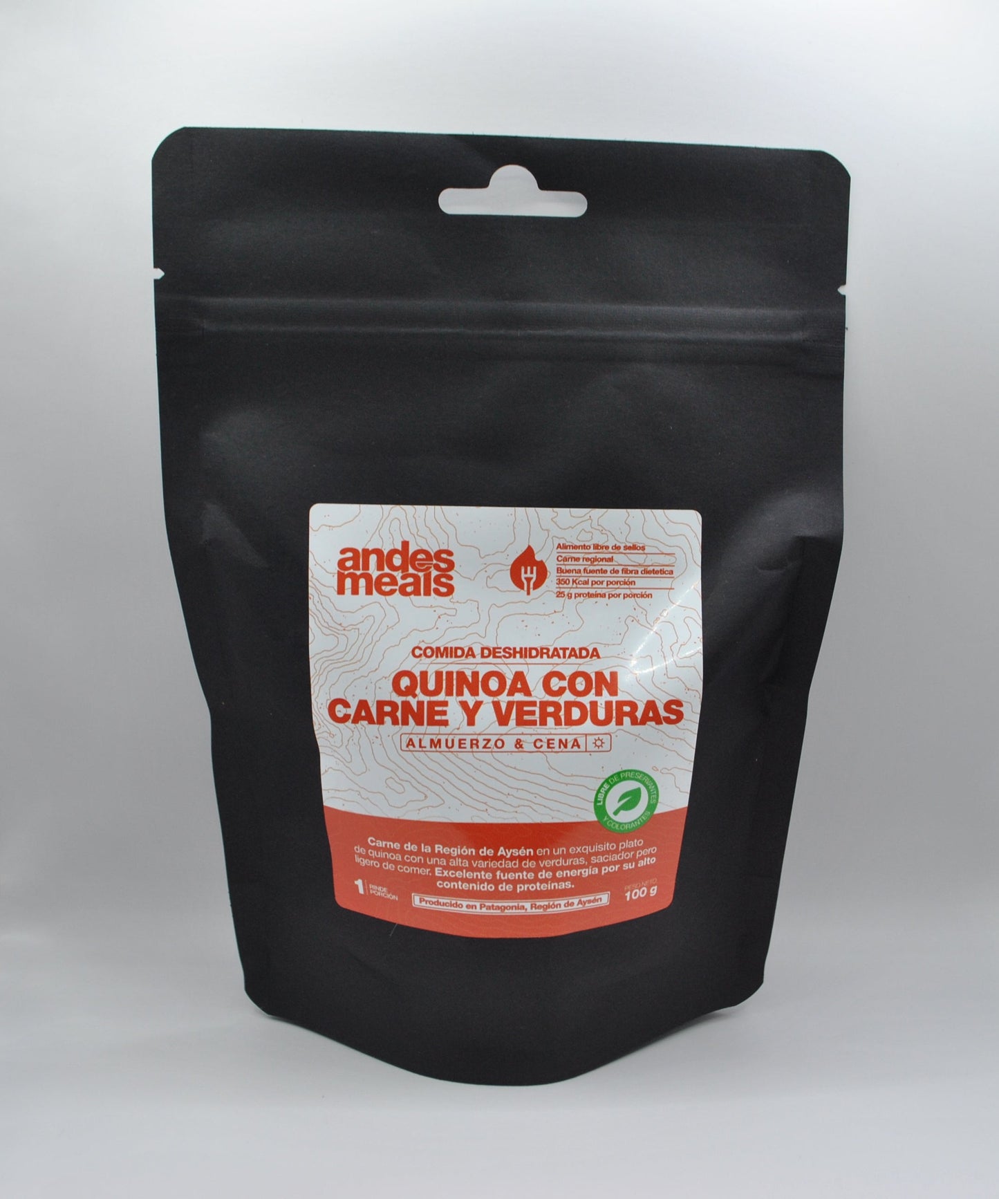 Quinoa con carne y verduras- 1p