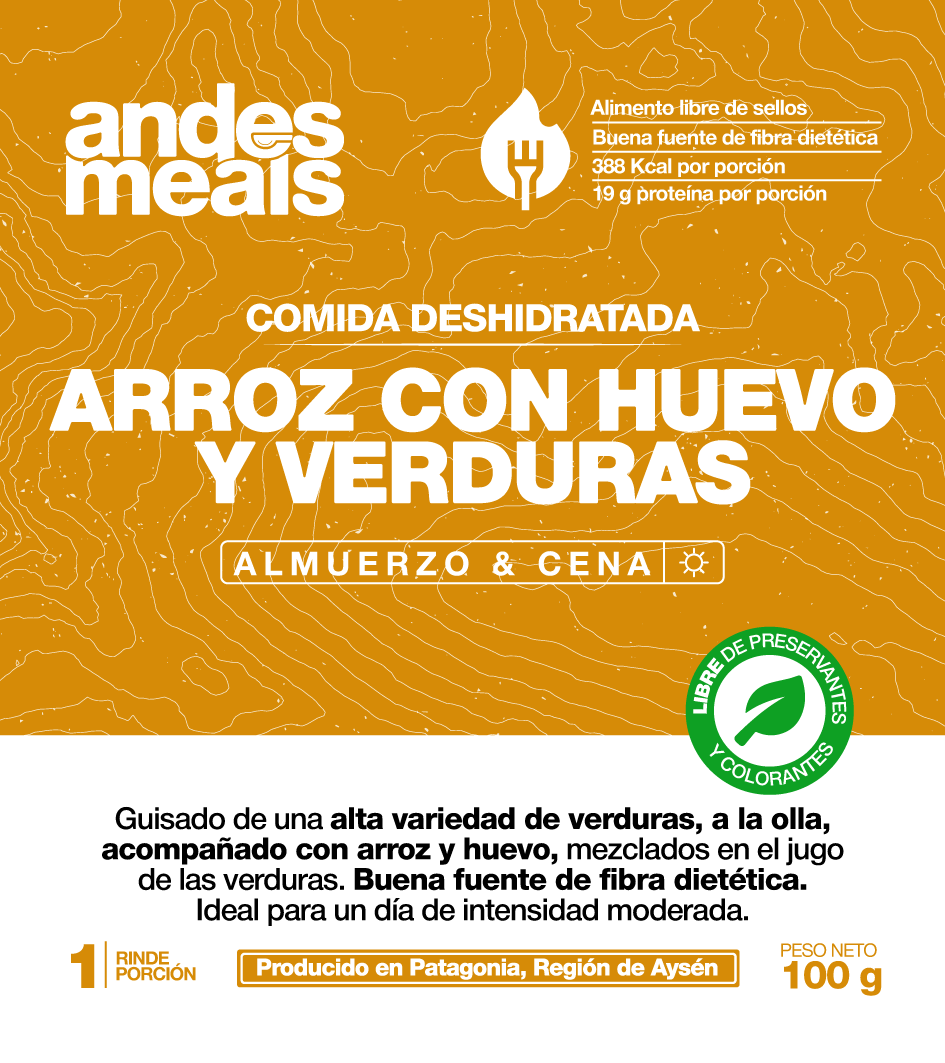 Arroz con huevo y verdura- 1p
