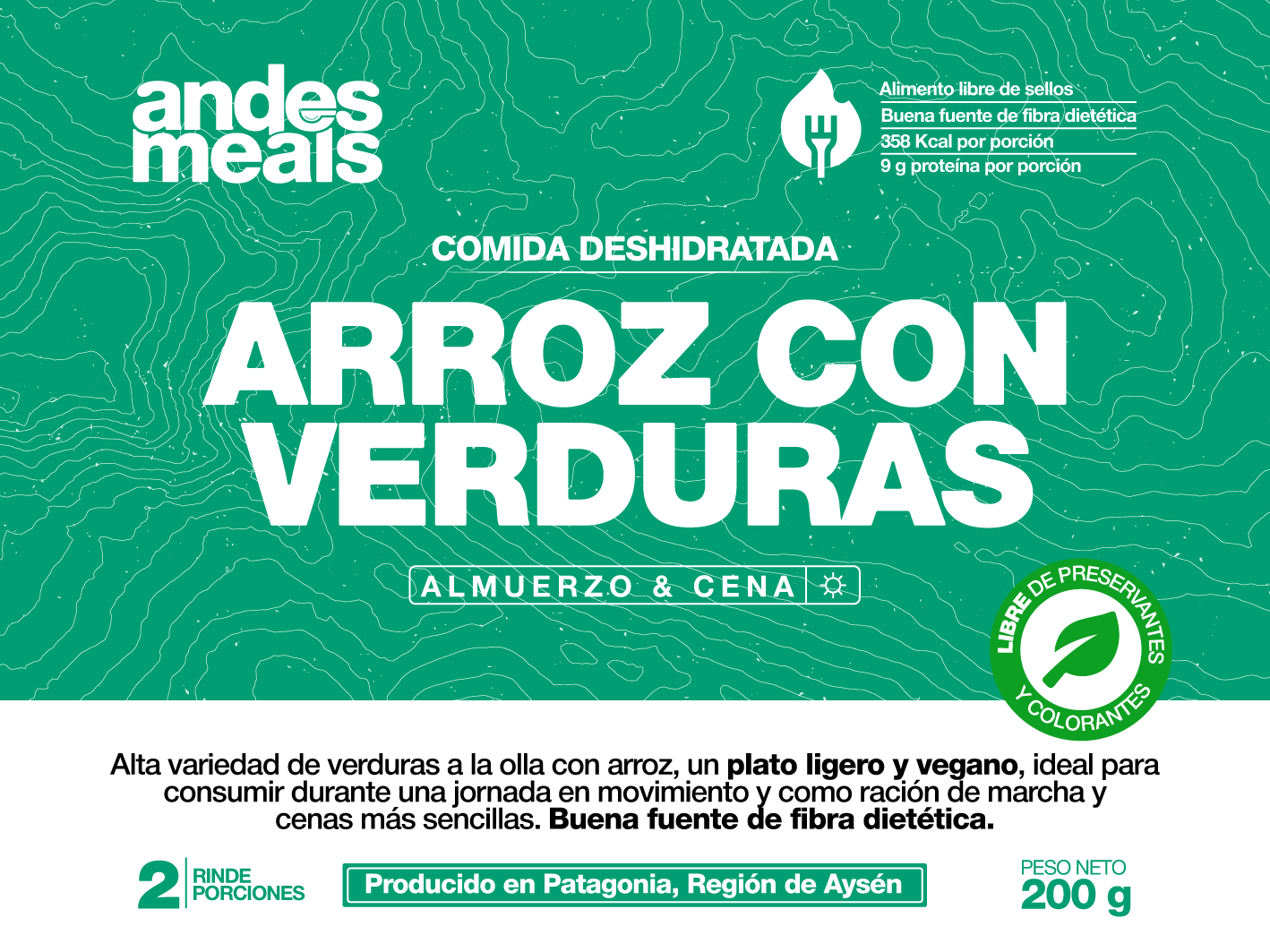 Arroz con verduras- 2p