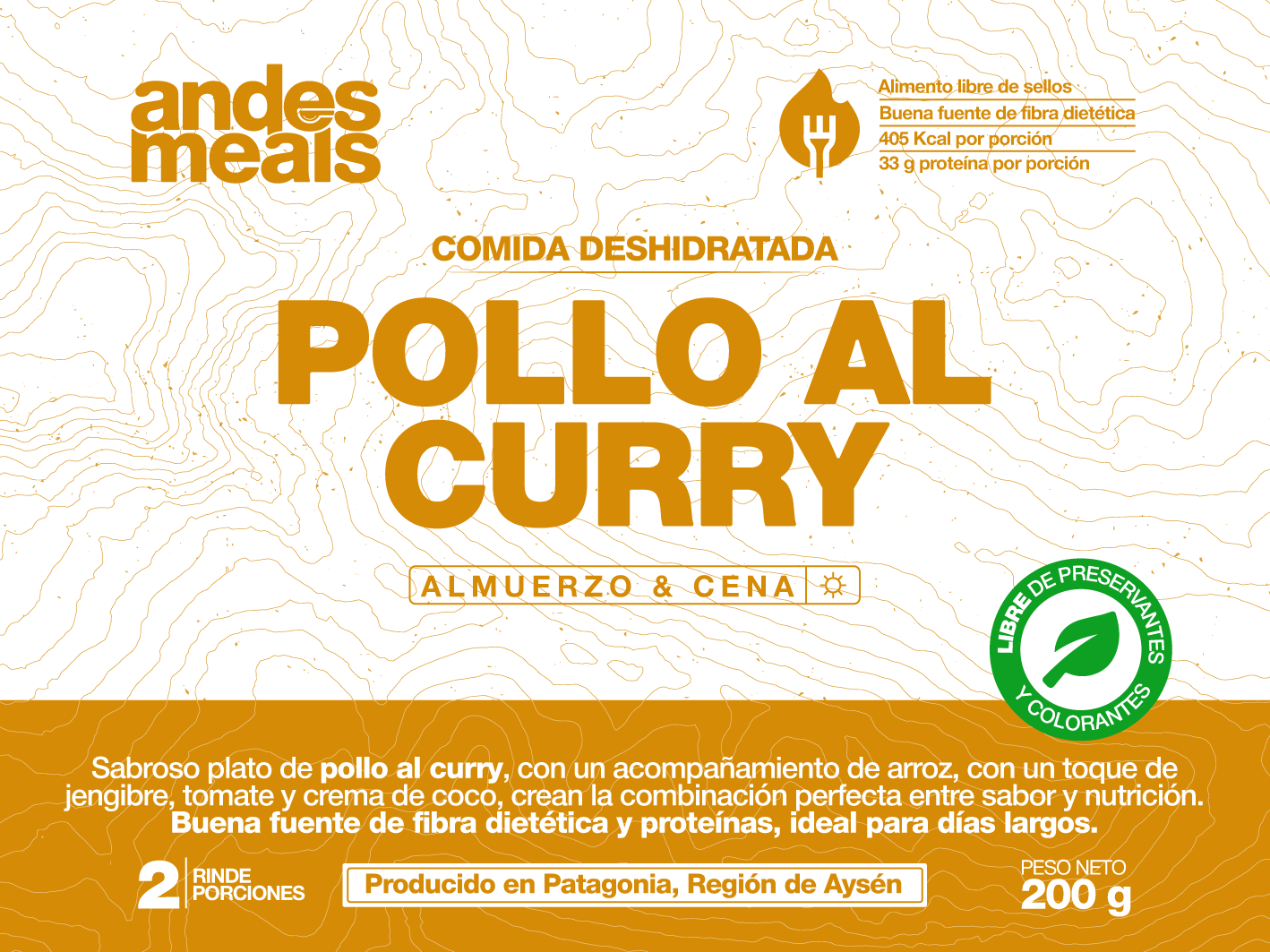 Pollo al curry- 2p