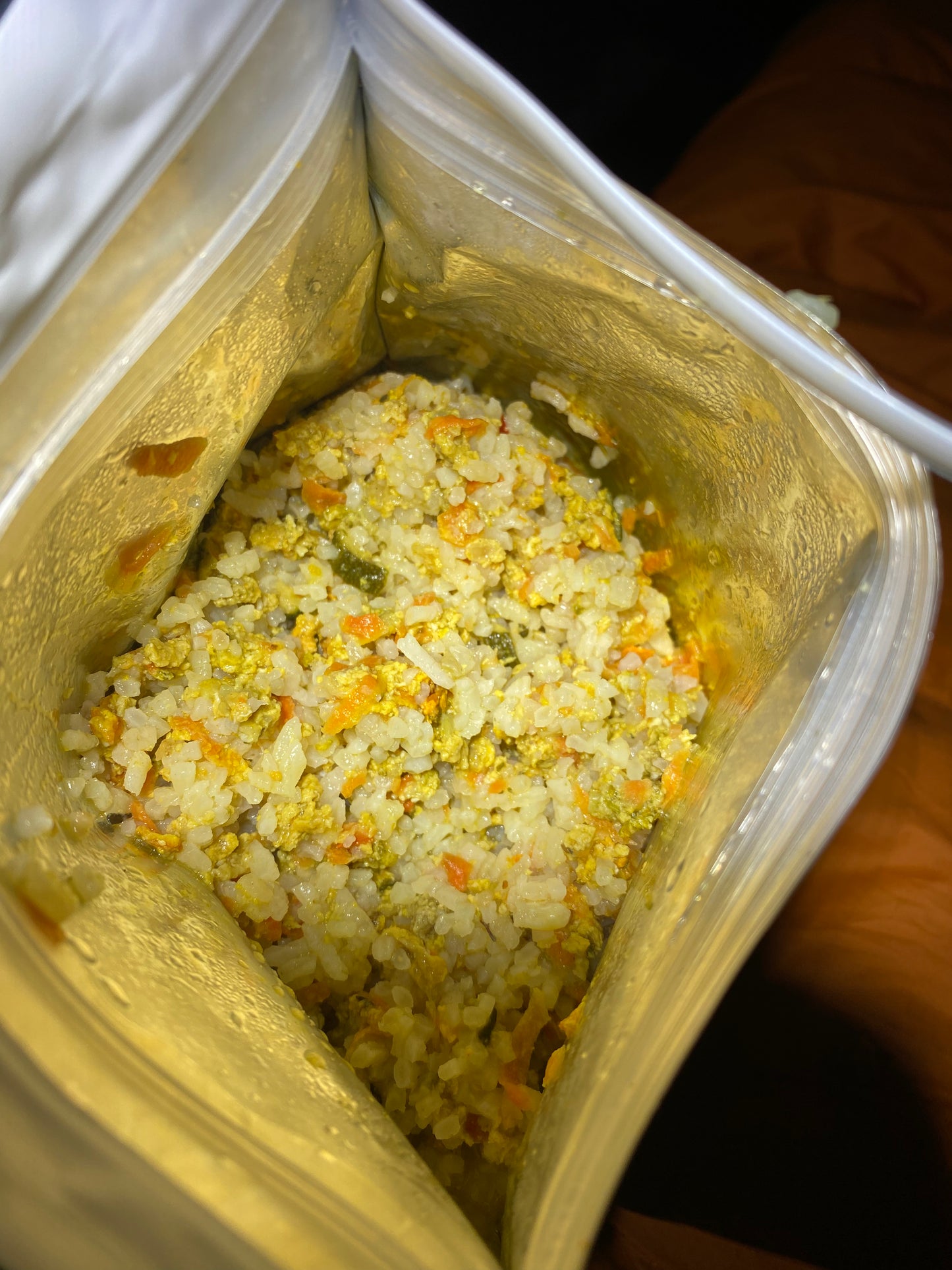 Arroz con huevo y verdura- 2p
