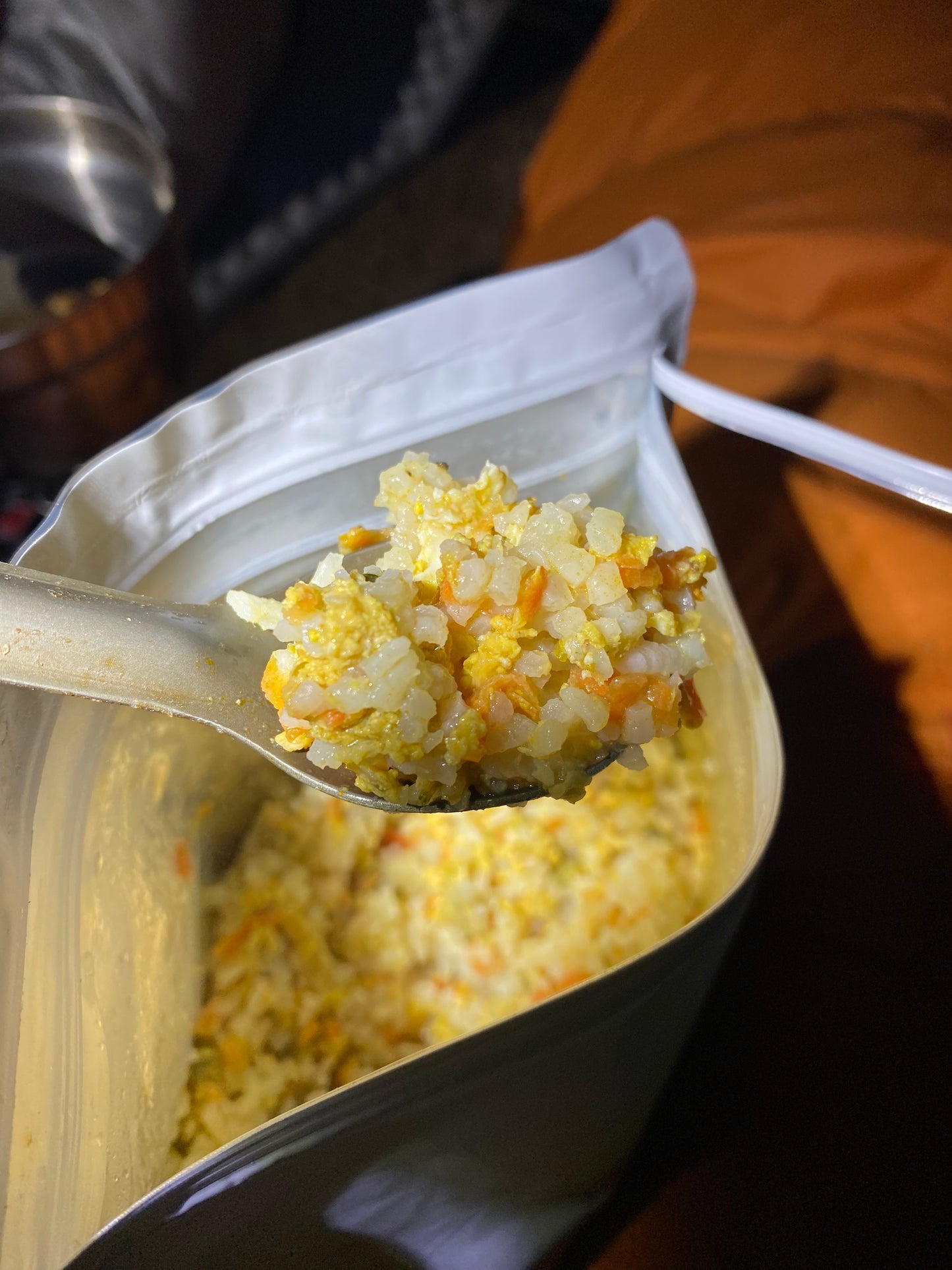 Arroz con huevo y verdura- 1p